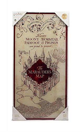 Harry Potter: Marauder''s Map Glass Poster