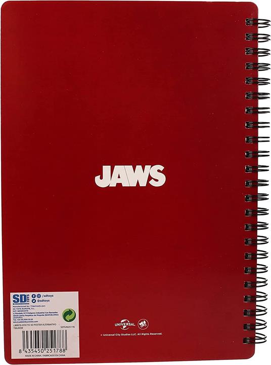 Jaws Agenda Con 3d-effect Poster Sd Toys - 3