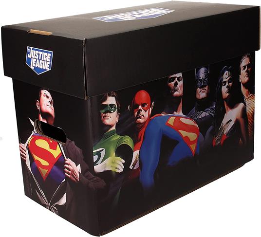 JUSTICE LEAGUE ALEX ROSS COMICS COLL BOX ACCESSORI SD TOYS