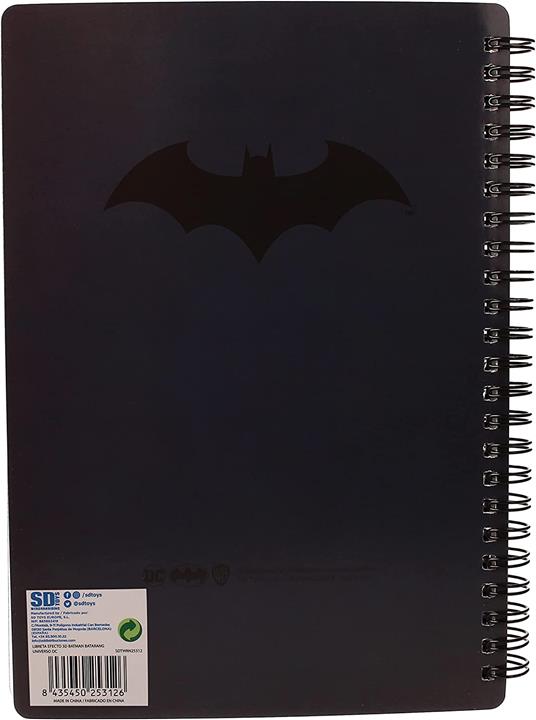 Dc Comics Agenda Con 3d-effect Batman Batarang Sd Toys - 3