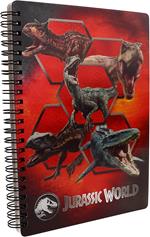 Jurassic World Agenda Con 3d-effect Carnivorous Sd Toys