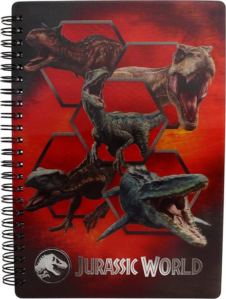 Jurassic World Agenda Con 3d-effect Carnivorous Sd Toys - 2