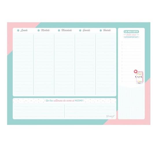 Planner settimanale per rendere ogni giornata eccezionale Mr Wonderful - Mr  Wonderful - Cartoleria e scuola