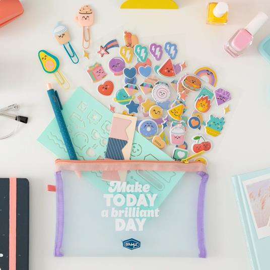 Kit per decorare il tuo diario - Make today a brilliant day - 3