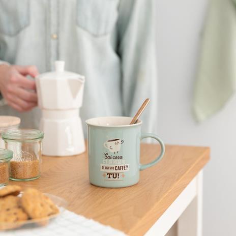 Tazza Mr Wonderful - Sai cosa c'é di meglio di questo caffè? Tu! - 5