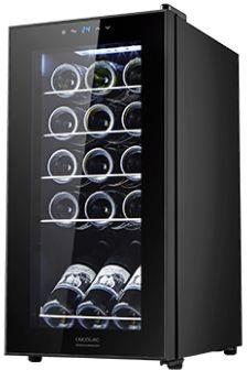 Cecotec GrandSommelier 15000 Cantinetta vino con compressore Libera installazione Nero 15 bottiglia/bottiglie