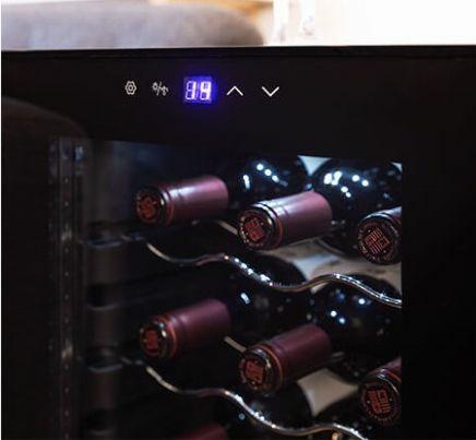 Cecotec GrandSommelier 15000 Cantinetta vino con compressore Libera installazione Nero 15 bottiglia/bottiglie - 4