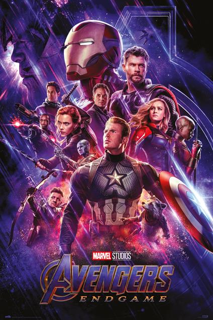 Maxi Poster 61x91,50 Cm Marvel Avengers Endgame One Sheet
