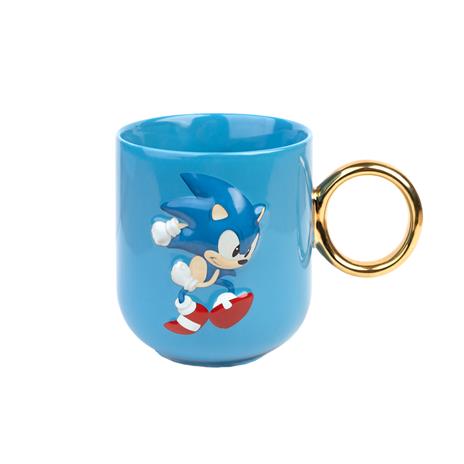 Tazza 3D Sonic The Hedgehog con Anello