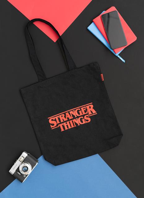 Borsa In Tela Stranger Things Logo - 3