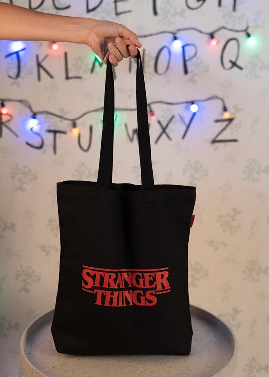 Borsa In Tela Stranger Things Logo - 4