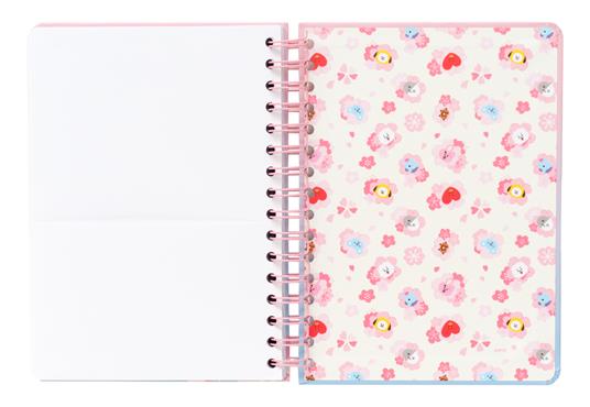 Quaderno copertina rigida A5 Bullet Bt21 Cherry Blossom - Erik - Cartoleria  e scuola