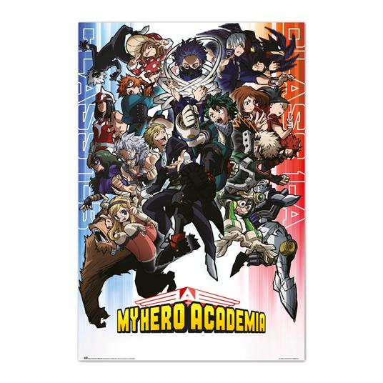 My Hero Academia: Grupo Erik - Class 1-A And Class 1-B (Poster 61x91,50 Cm)