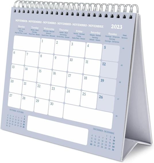 Calendario da Tavolo 2023 Cani - Calendario Scrivania 2023, 12 mesi +  Planner annuale 2024, 17x20 cm, FSC® - Grupo Erik - Cartoleria e scuola |  IBS