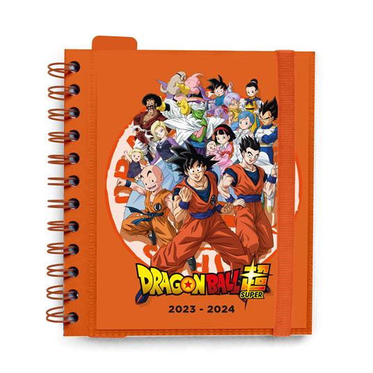 Agenda Scolastica 2023/2024 Vista Giornaliera M 11 Mesi Dragon Ball