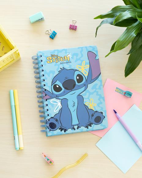 Agenda Scolastica 2023/2024 Vista Settimanale A5 12 Meses Disney Stitch - 9