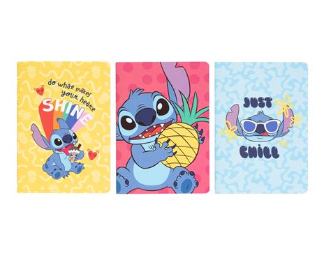 Set 3 Quaderni A5 Disney Stitch Tropicale - Erik - Cartoleria e scuola