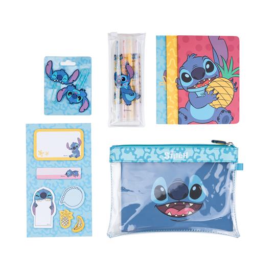 TACCUINO A5 + PENNA PROIETTORE LILO & STITCH TROPICAL DISNEY - CANCELLERIA /SCUOLA