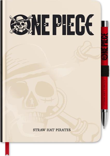 Taccuino A5 + Penna Proiettore One Piece