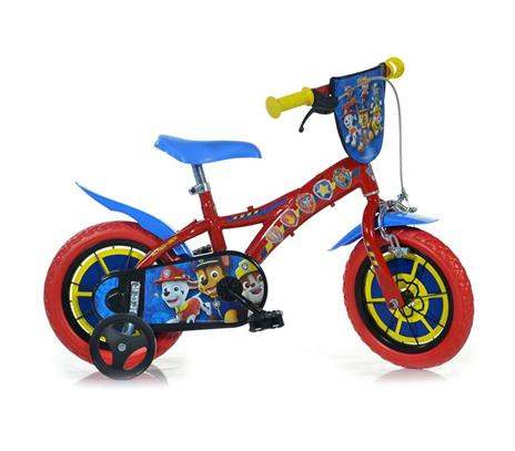 Bicicletta bambino DINO BIKES 612L-PW misura 12 PAW PATROL bici età 3-5 anni - 2