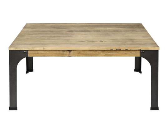 Tavolino da salotto stile industriale vintage, 80 x 120 x 46h cm - DS  Muebles - Idee regalo | IBS