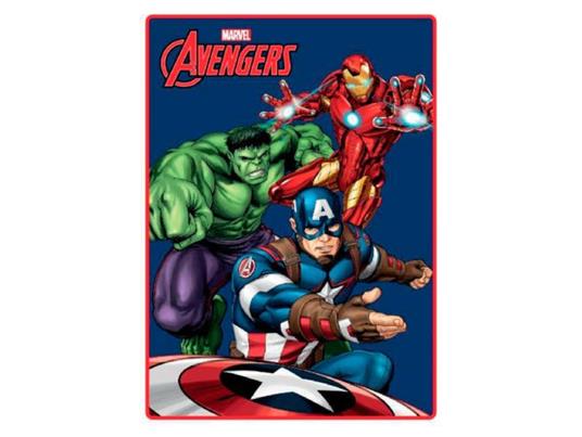Marvel Avengers Coperta In Pile Marvel