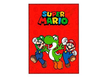 Super Mario Bros Coperta In Pile Nintendo