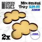 MDF Movement Trays 32mm x 5 - SLIM-FIT