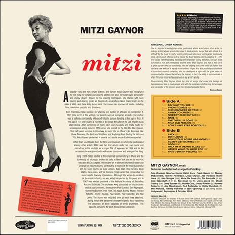 Mitzi - Vinile LP di Mitzi Gaynor - 2