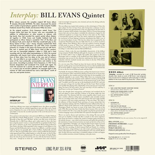 Interplay - Vinile LP di Bill Evans - 2