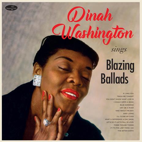 Sings Blazing Ballads - Vinile LP di Dinah Washington