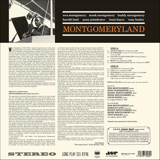 Montgomeryland - Vinile LP di Wes Montgomery - 2