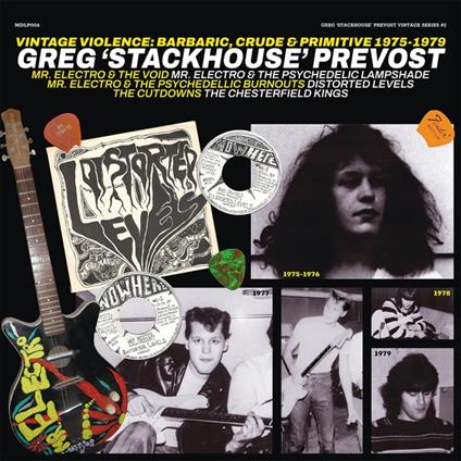 Vintage Violence. Barbaric, Crude &... - CD Audio di Greg Stackhouse Prevost