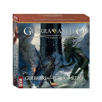 La Guerra dell'Anello - Guerrieri della Terra di Mezzo (Espansione). Gioco  da tavolo - Devir - Giochi di ruolo e strategia - Giocattoli | IBS