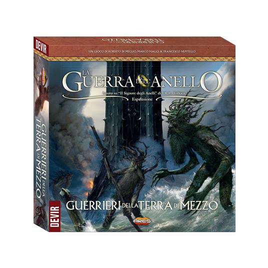 La Guerra dell'Anello - Guerrieri della Terra di Mezzo (Espansione). Gioco da tavolo