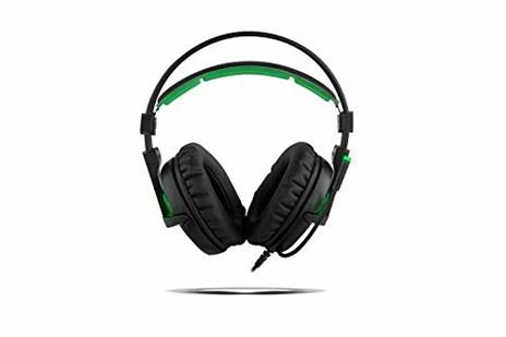 BG Xonar-X6 Stereofonico Padiglione auricolare Nero, Verde auricolare Cuffie audio (Console di gioco + PC/giochi, Stereofonico, Padiglione auricolare, Nero, Verde, Verde, Ecopelle) - 4