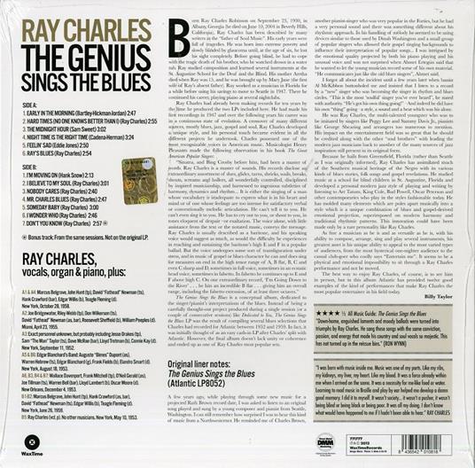 The Genius Sings the Blues - Vinile LP di Ray Charles - 2