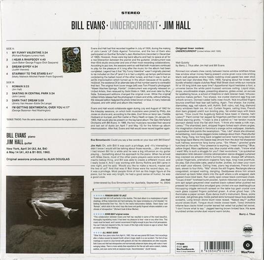 Undercurrent - Vinile LP di Bill Evans,Jim Hall - 2