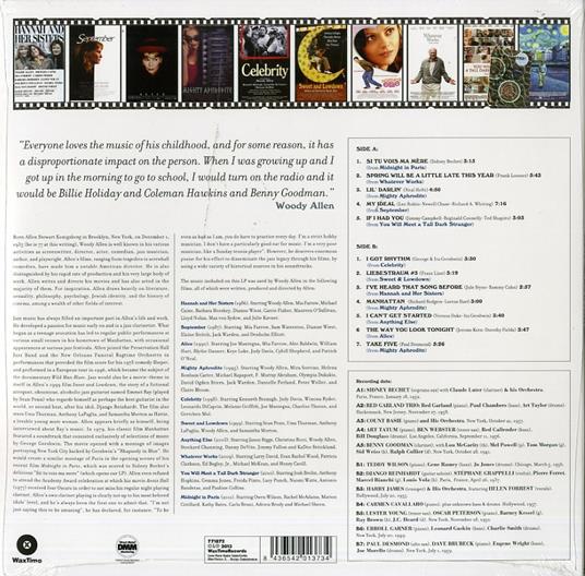 Swings in the Films of Woody Allen (Colonna sonora) (180 gr.) - Vinile LP - 2