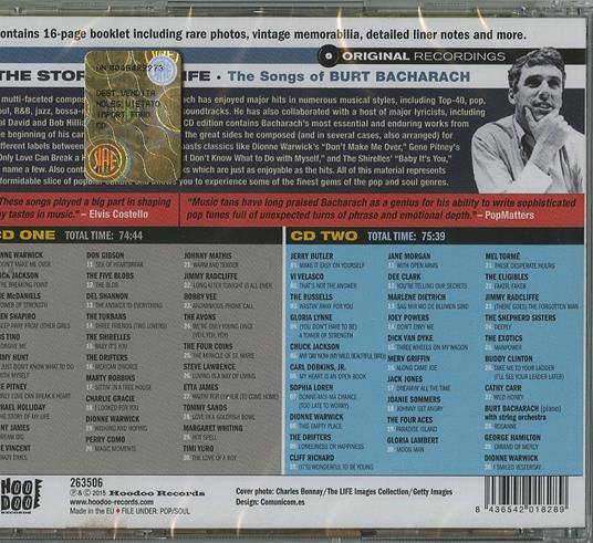 The Songs of Burt Bacharach - CD Audio - 2