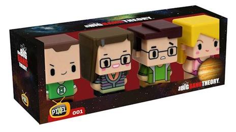 Big Bang Theory Set Mini Figures 7 Cm 4 Pack 001 Pixel - 4