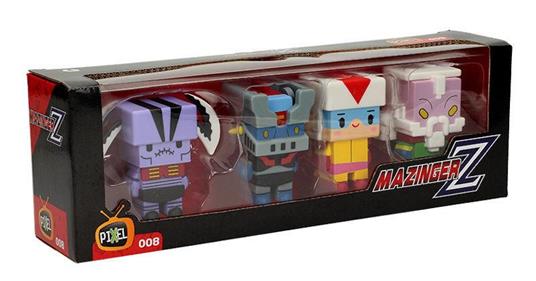 Mazinger Z Pixel Mazinga Set B Mini Figures 7 Cm 4 Pack - 2