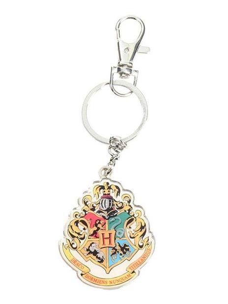 Harry Potter Metal Keychain Hogwarts