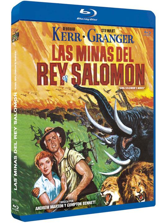 Las Minas del Rey Salomón (Le miniere di re Salomone) (Import Spain) (Blu-ray) di Compton Bennett,Andrew Marton - Blu-ray
