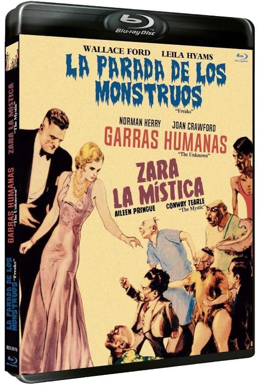La Parada de los Monstruos +  Garras Humanas + Zara la Mística * (Import Spain) (Blu-ray) di Tod Browning - Blu-ray