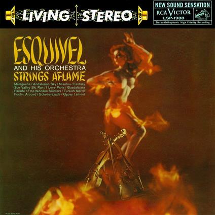Strings Aflame - Latin Esque - CD Audio di Juan Garcia Esquivel