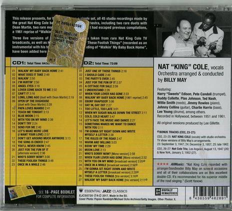 The Complete Billy May Sessions - CD Audio di Nat King Cole - 2