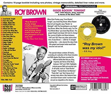 Good Rockin' Tonight - CD Audio di Roy Brown - 2