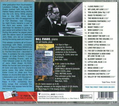 Complete Jerry Wald Sessions - CD Audio di Bill Evans - 2