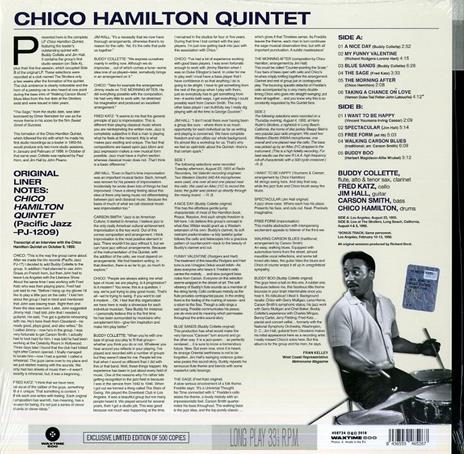Quintet - Vinile LP di Chico Hamilton - 2